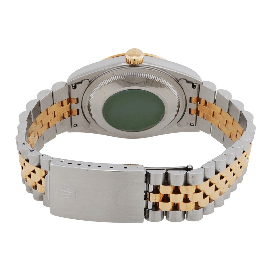 Pre-owned Rolex Datejust Automatic Gold Dial Men's Watch 16233 CSJ - 3
