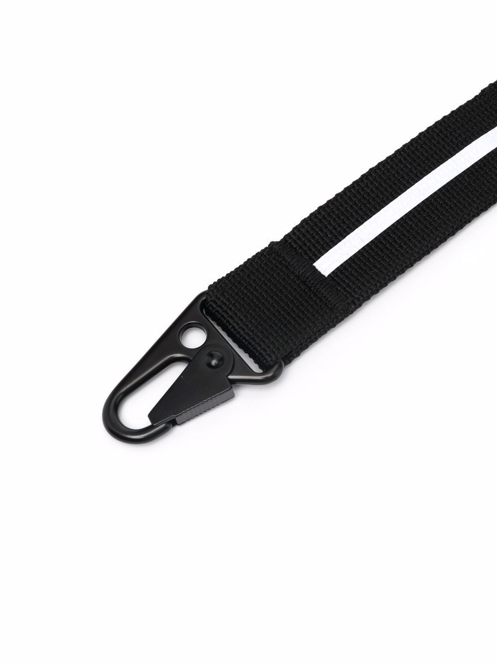 striped neck-strap keychain - 2