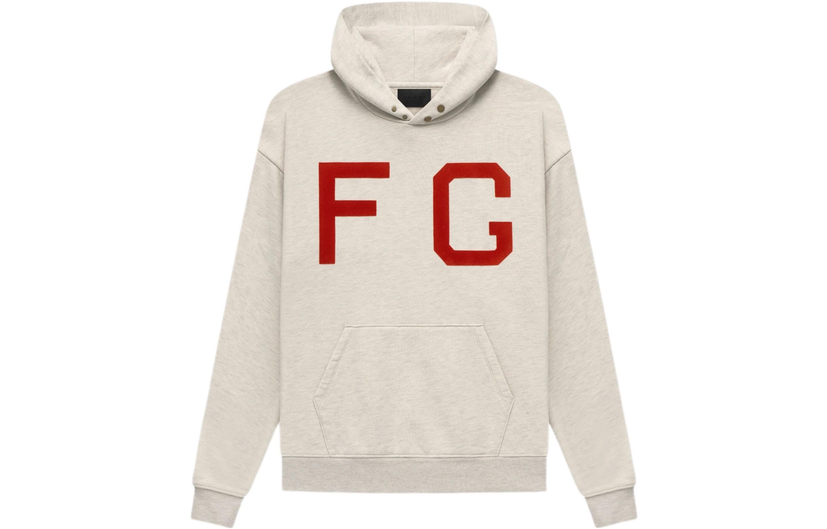 Fear of God Monarch Hoodie 'Cream Heather Grey' FG50-067OFL-101 - 2
