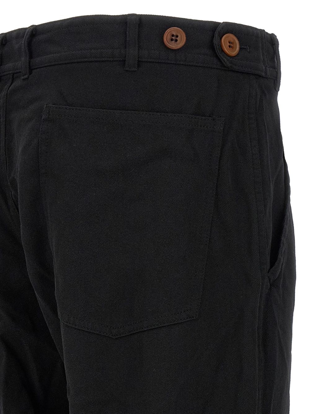 crease-effect trousers - 4