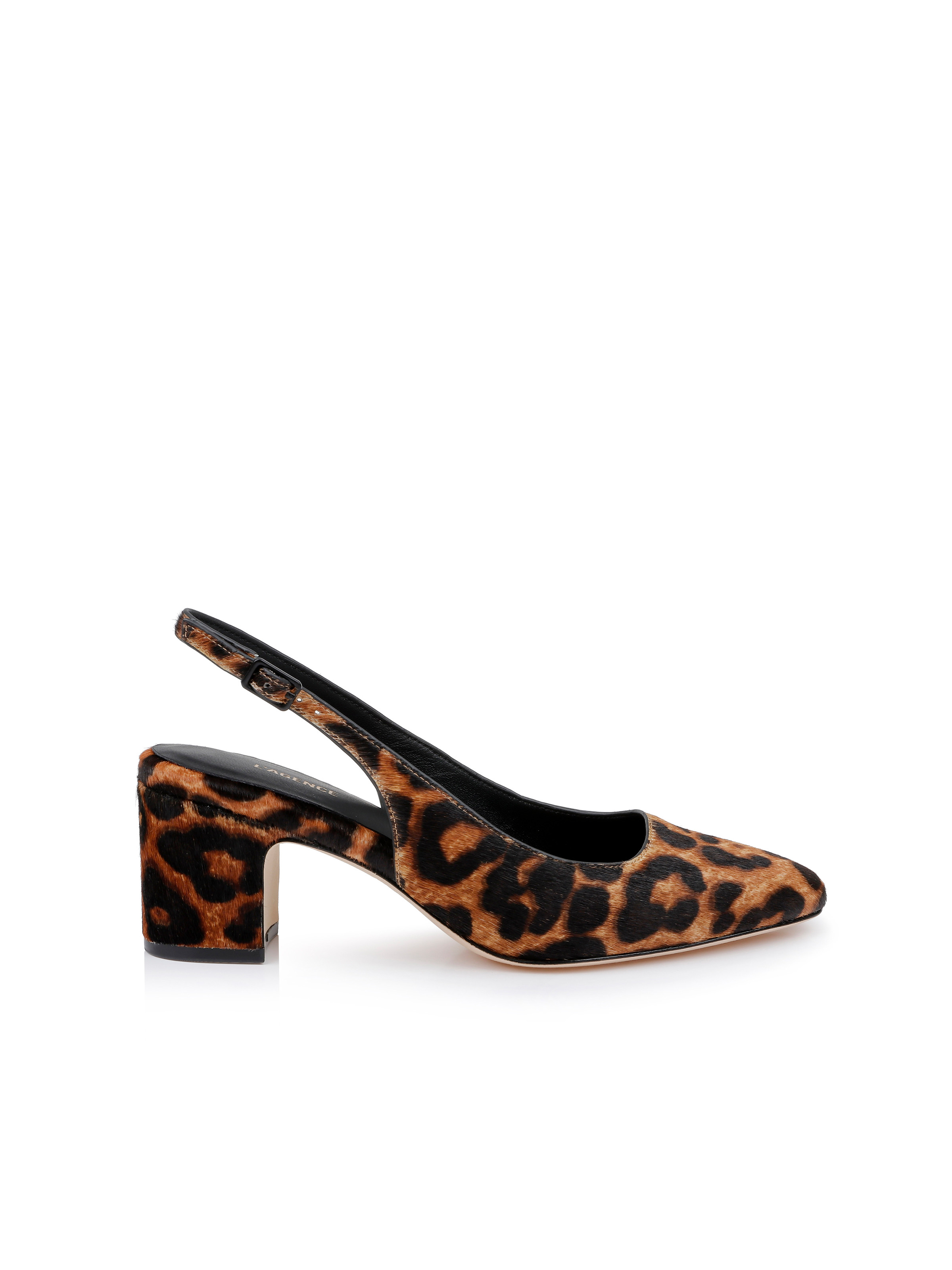 Elaina Leather Slingback - 4