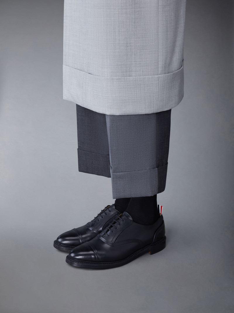 Vitello Calf Raw Edge Goodyear Sole Cap Toe Oxford 4