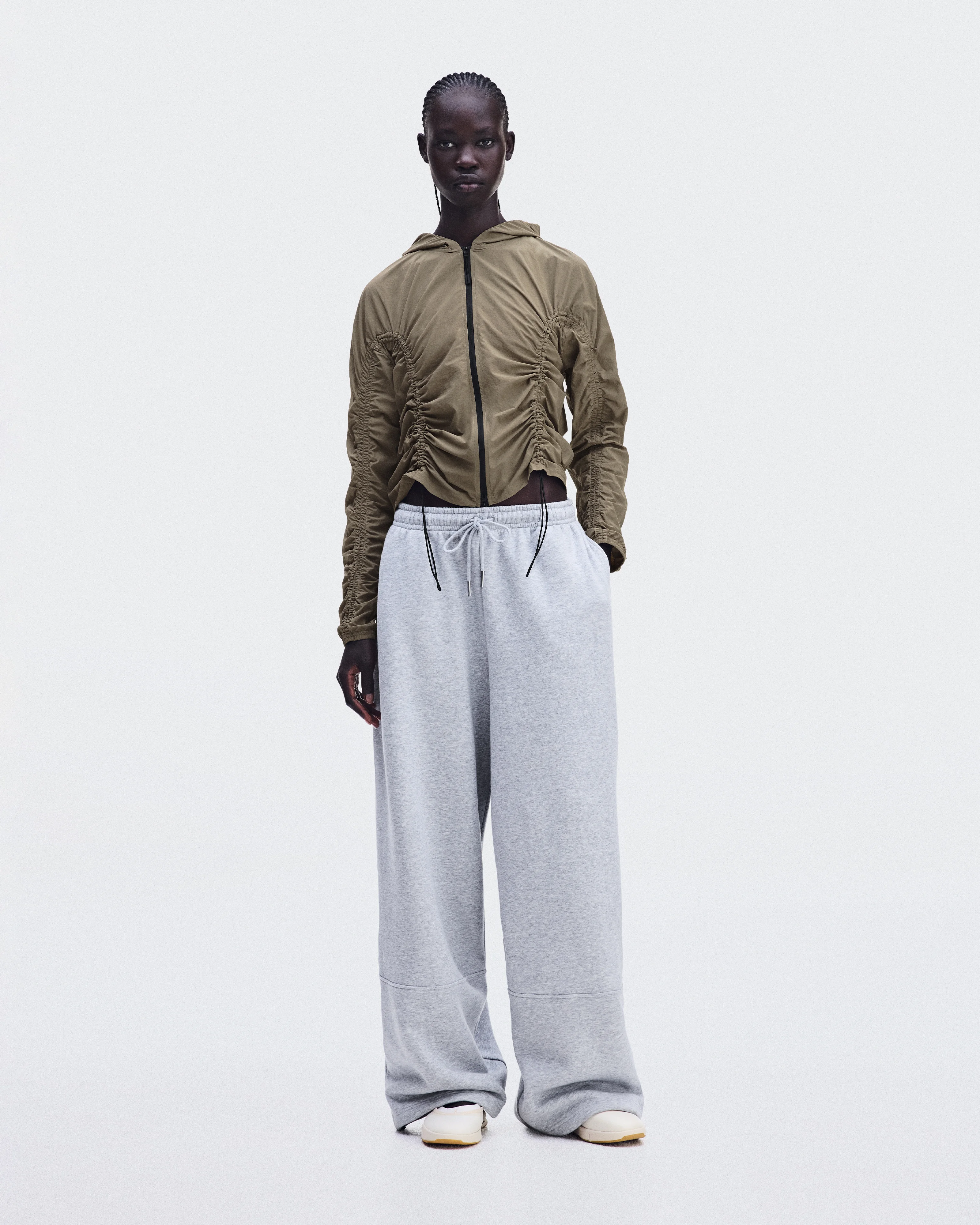 Ruched Lightweight Jacket - 1