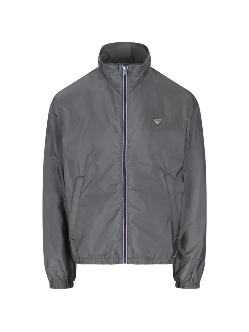 Prada Logo Plaque Raincoat 1