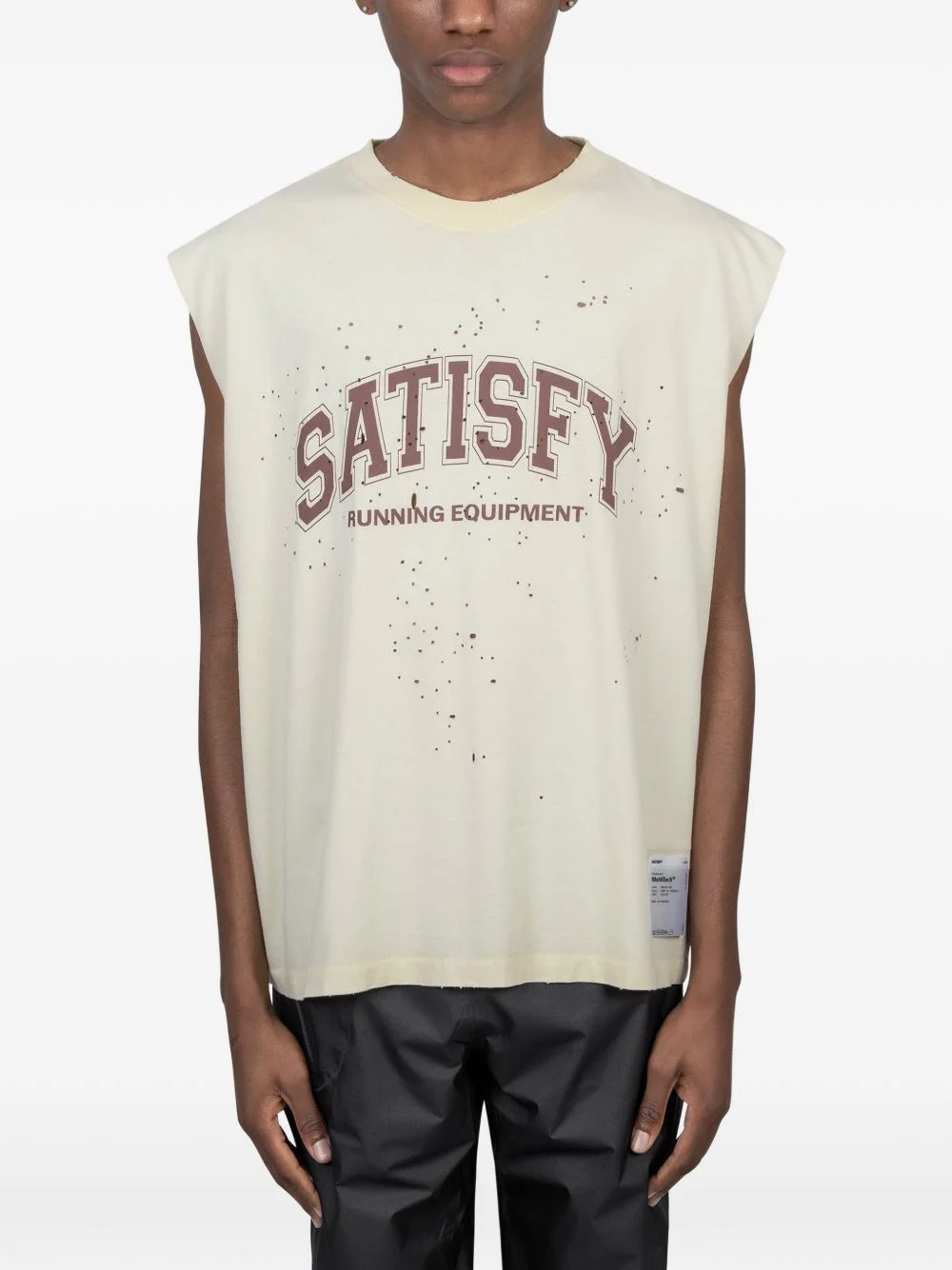 graphic-print tank top - 1