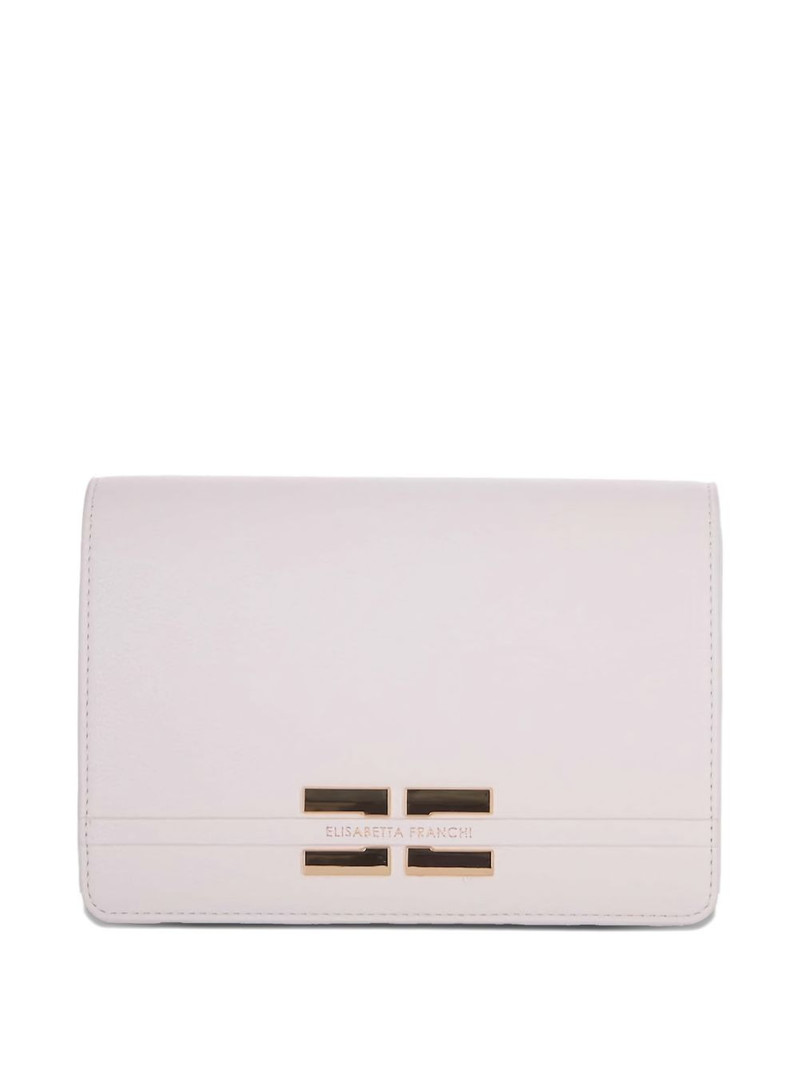 logo-appliqué shoulder bag 1