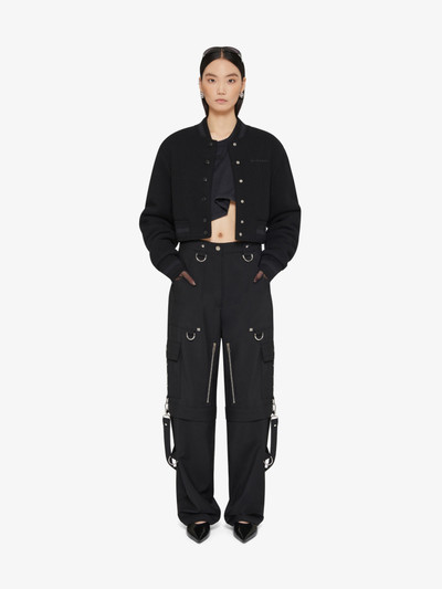 Givenchy TWO IN ONE DETACHABLE PANTS IN WOOL AND MOHAIR outlook