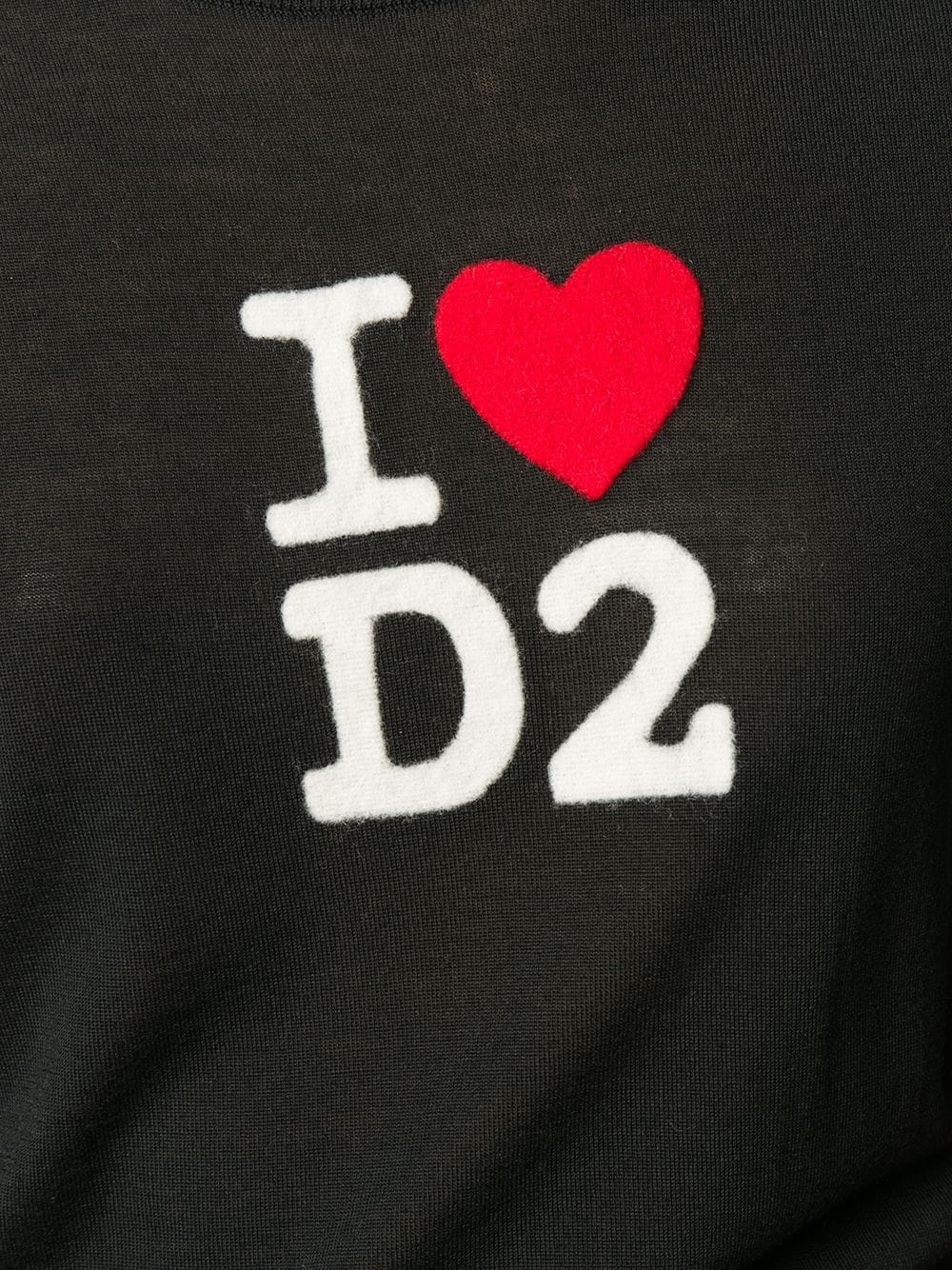 I Love D2 wool jumper - 5