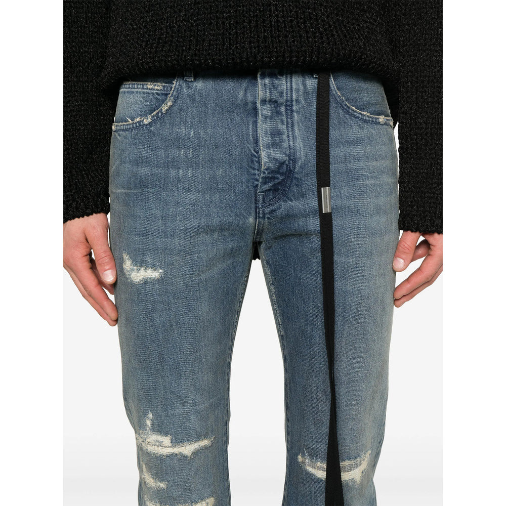 Ann Demeulemeester Blue Denim - Regular & Straight-Leg Jeans Men - 2