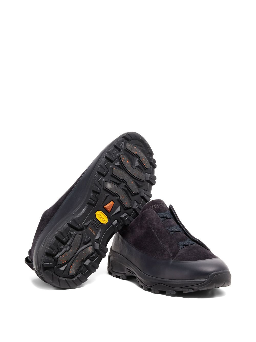 Triple Stitch™ leather suede sneakers - 5