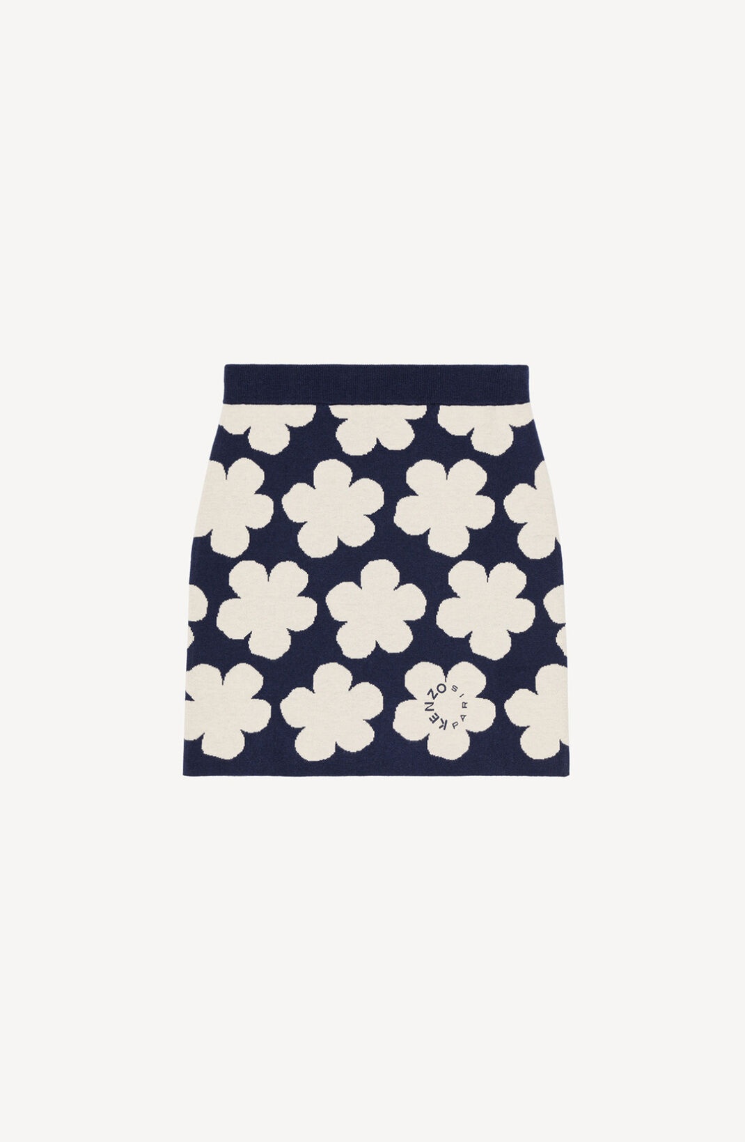 'Hana Dots' jacquard miniskirt - 1