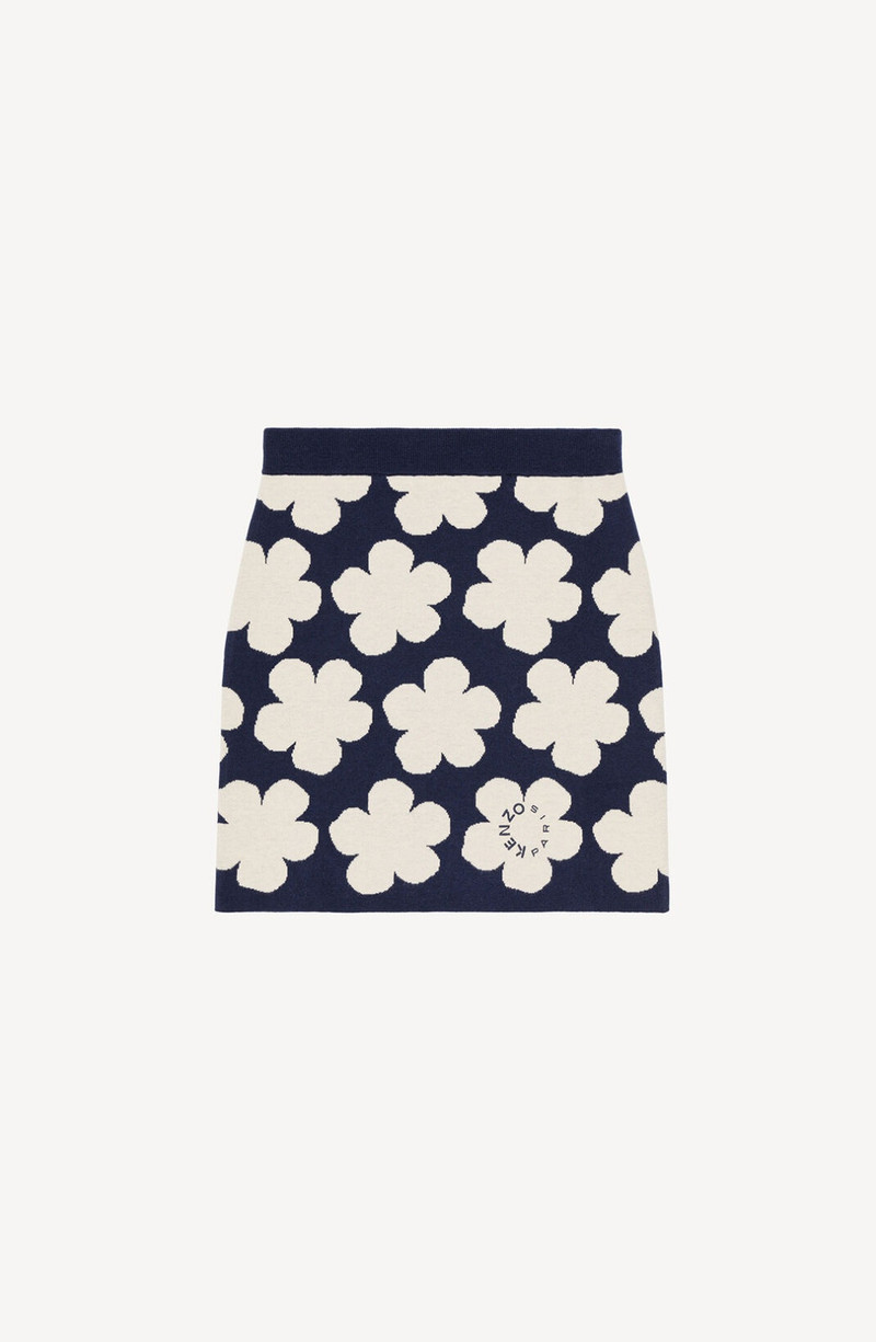 'Hana Dots' 자카드 미니 스커트 - 1
