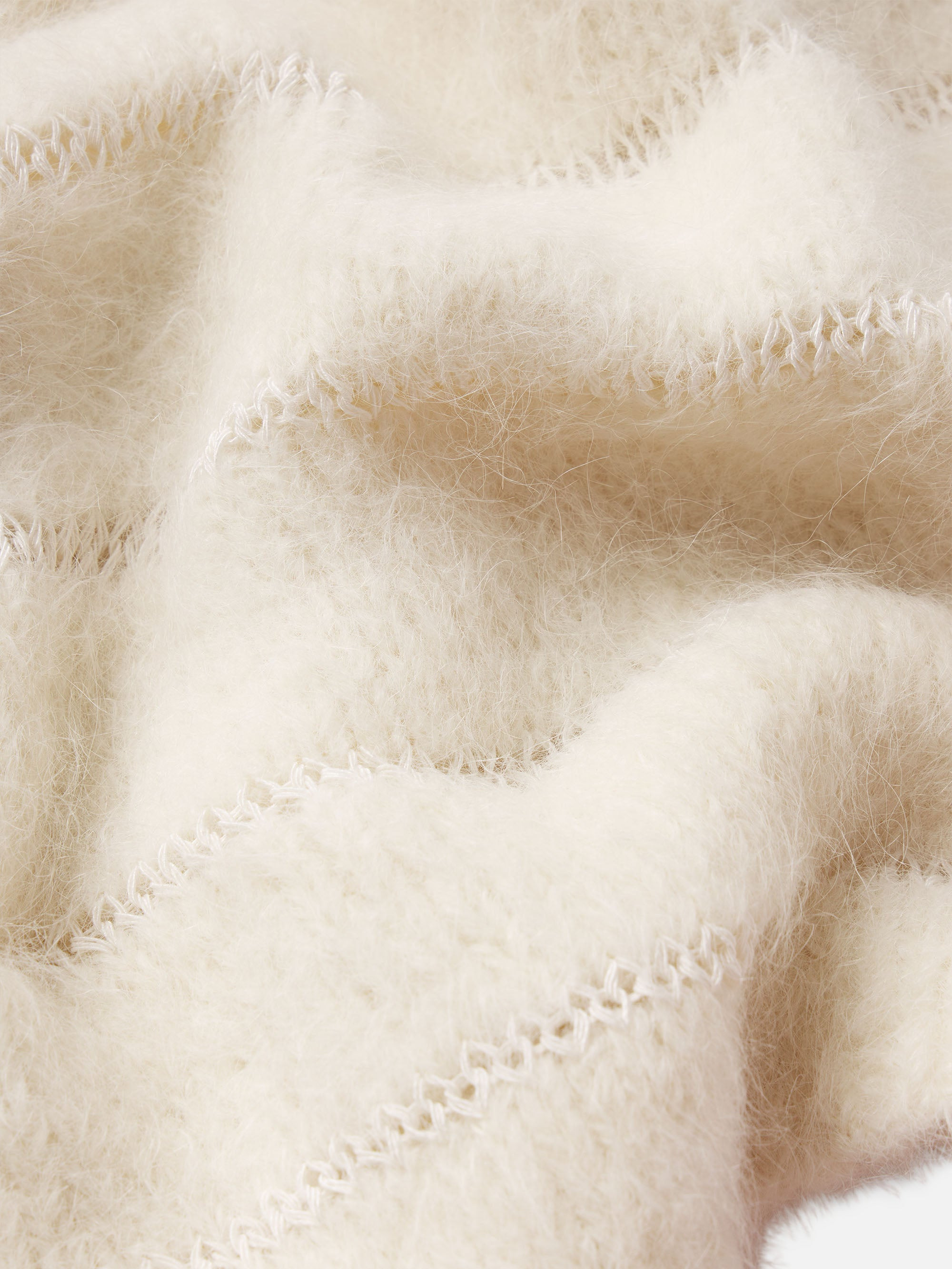 The Cloud Sweater in Cream - 7