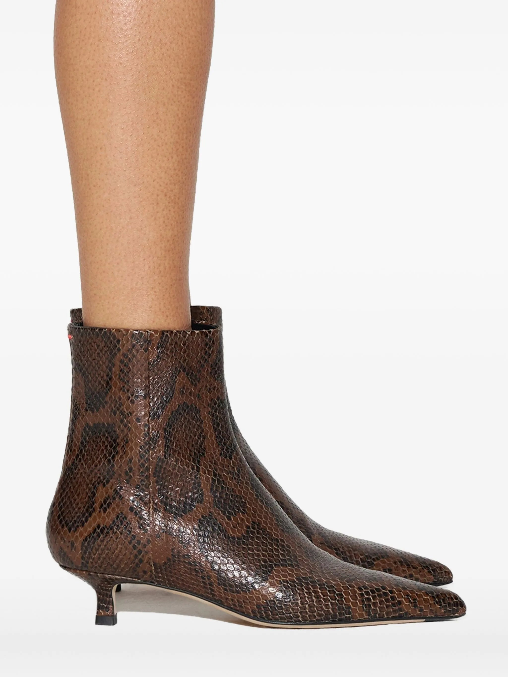 Aeyde 35mm Sofie Pointed-toe Ankle Boots - 4