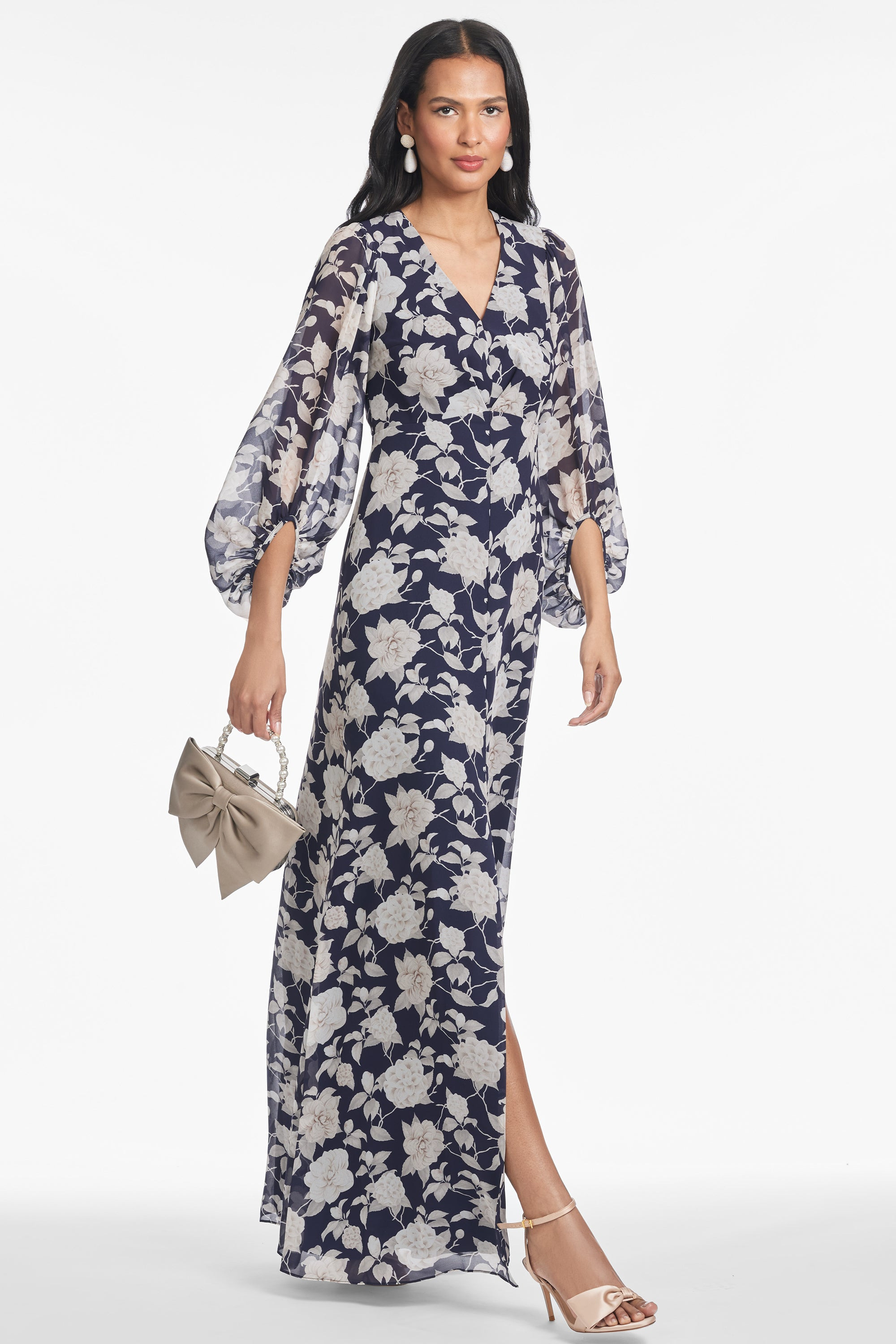 JENNY GOWN - ALABASTER BEGONIA - 2