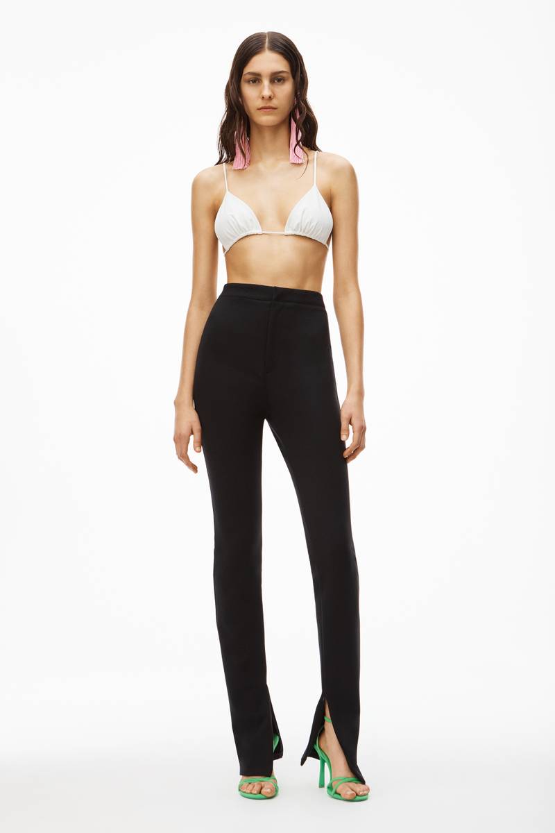 Alexander Wang CRYSTAL CHARM BIKINI TOP IN JERSEY outlook