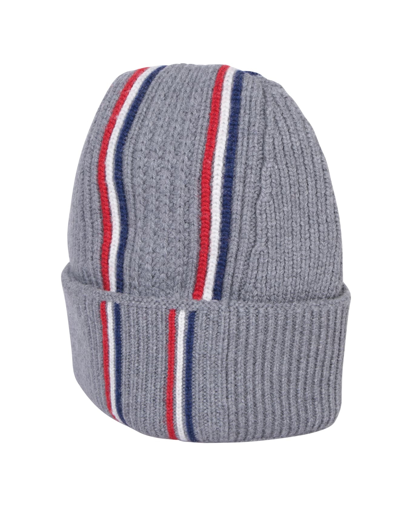 Logo Patch Knitted Beanie - 2
