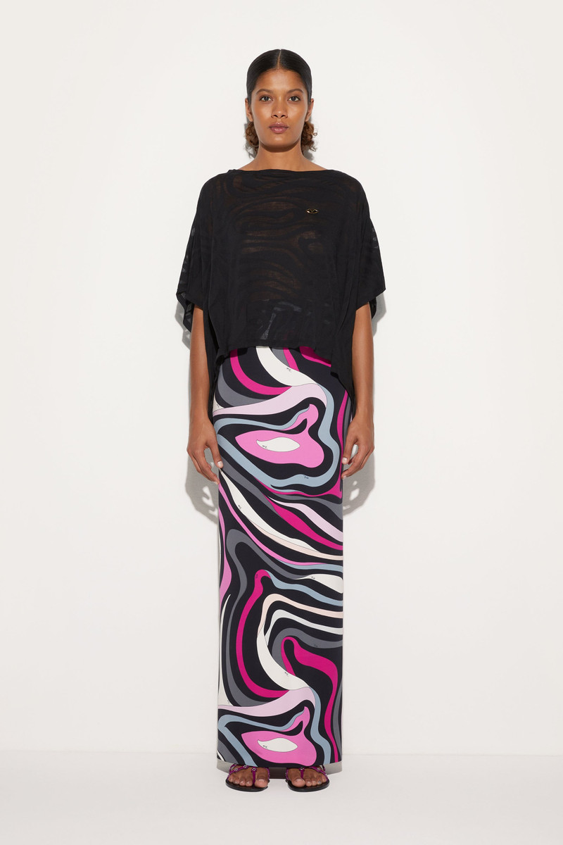 PUCCI MARMO PRINT HIGH WAIST SKIRT outlook