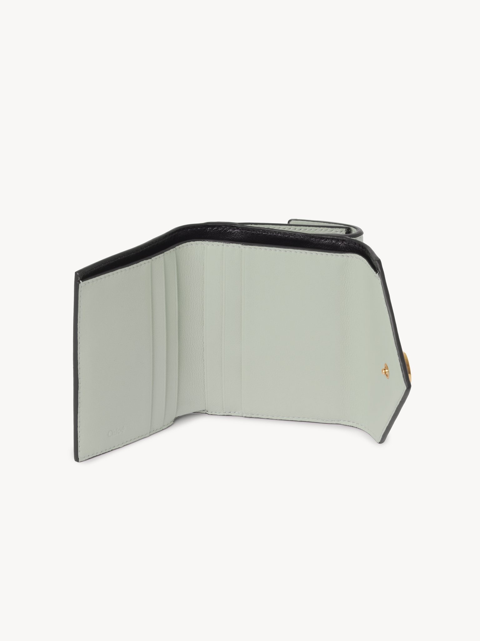 SMALL ENVELOPE TRI-FOLD IN GRAINED LEATHER - 3