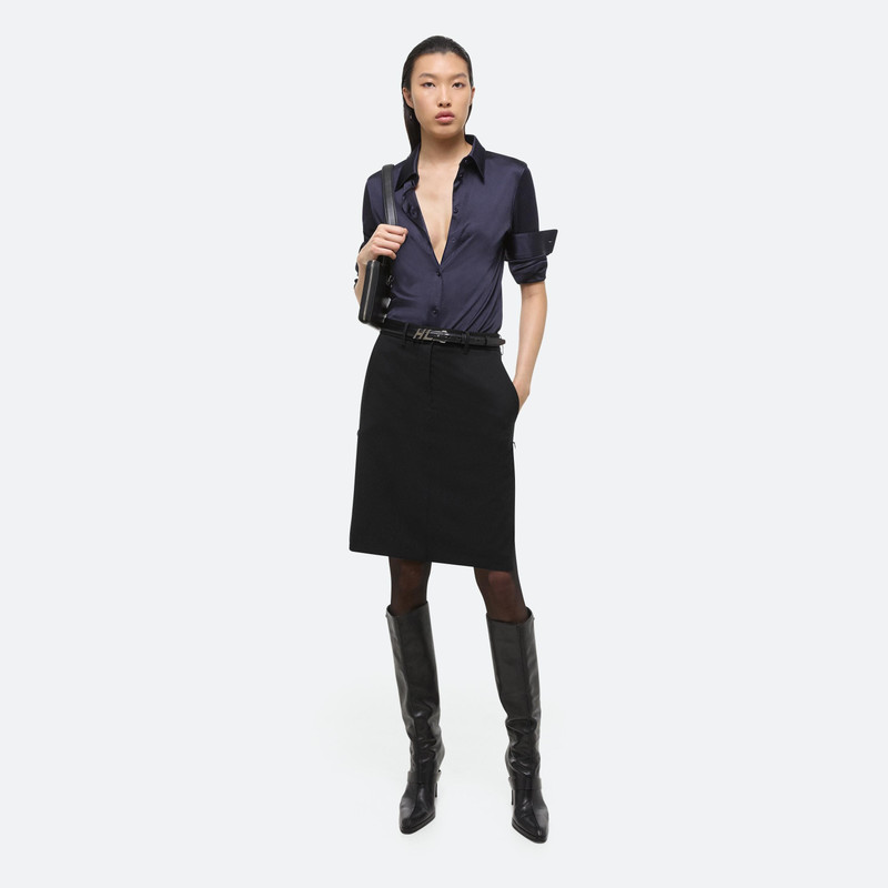 Helmut Lang CAR ZIP SKIRT outlook