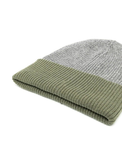 Brunello Cucinelli two-tone beanie outlook