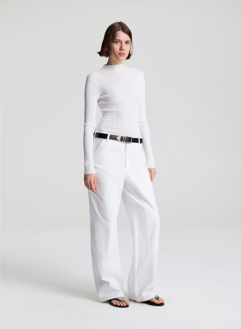 Hugh Fine Cotton Knit Top 4