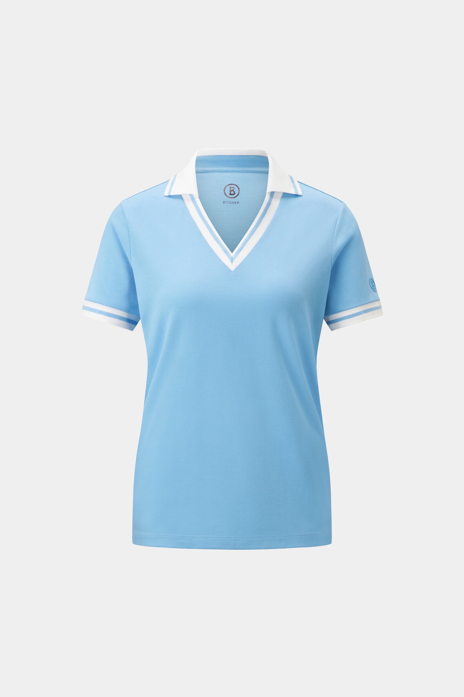 Lydia functional short-sleeved top in Light blue - 1