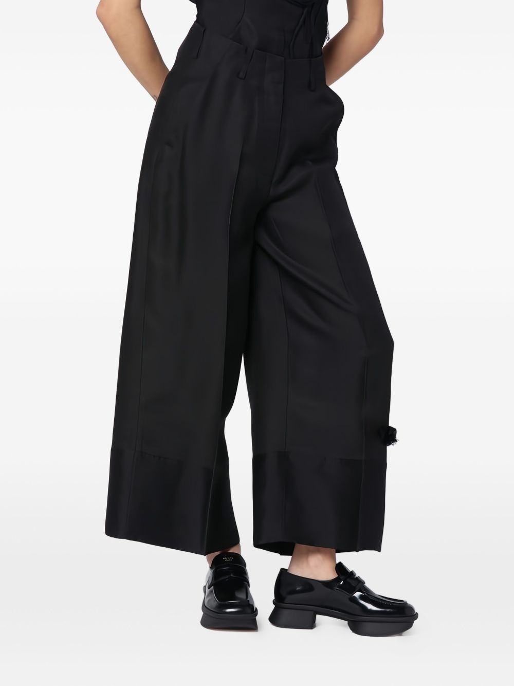 wide-leg trousers - 4
