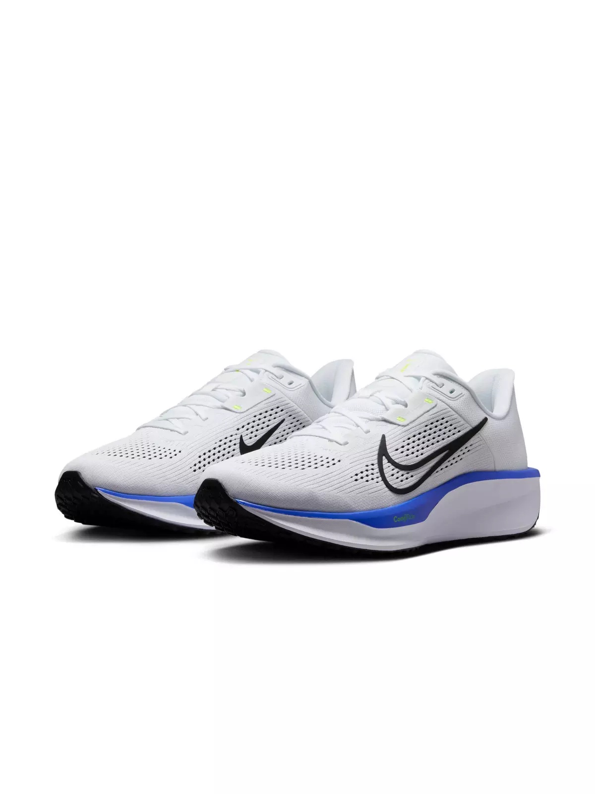 Quest 6 "White/Hyper Royal/Volt/Black" Men's Running Shoe - 3