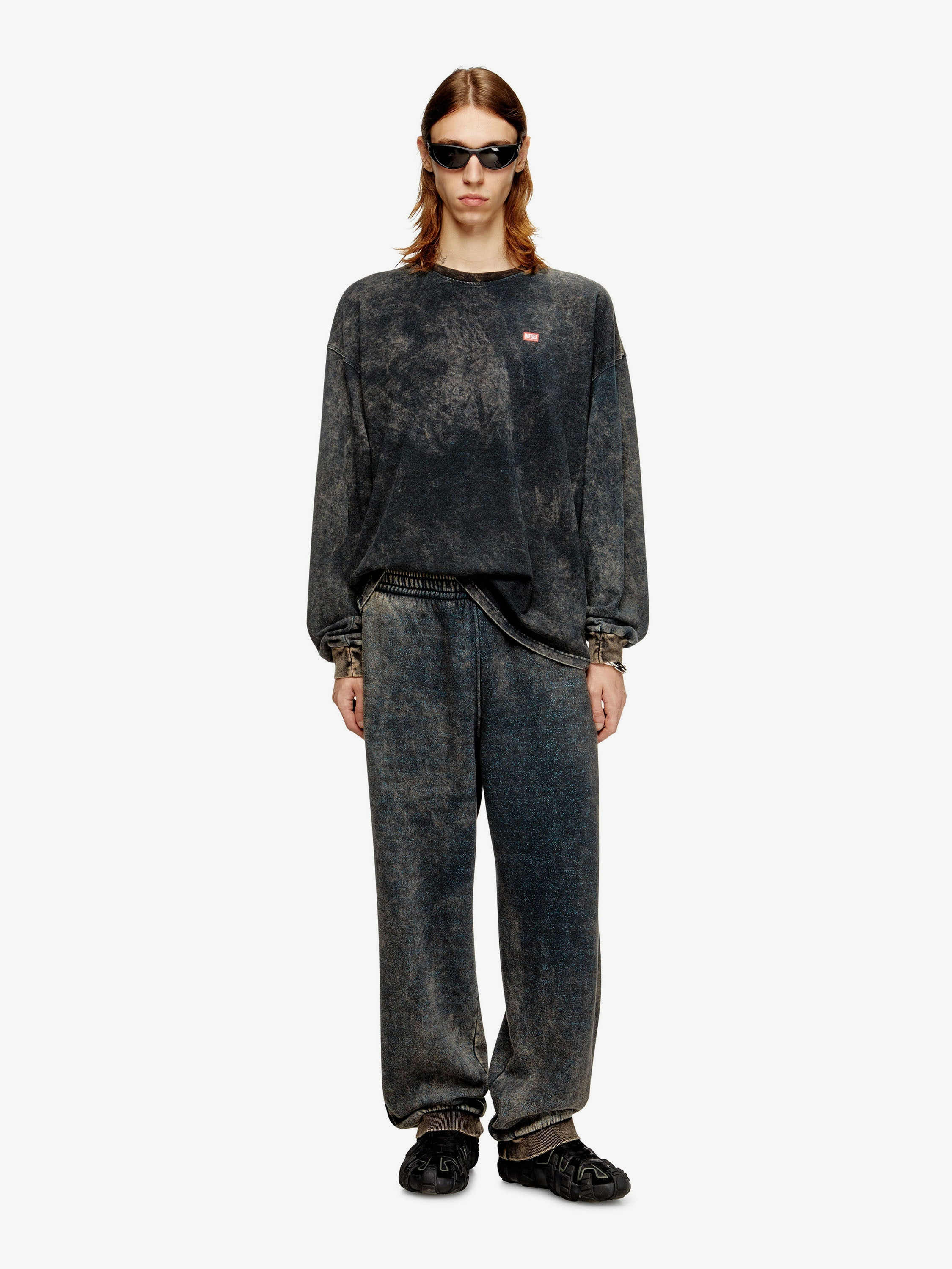 Diesel T-Boxt-Ls-T3 Cotton Blend T-Shirt - 2