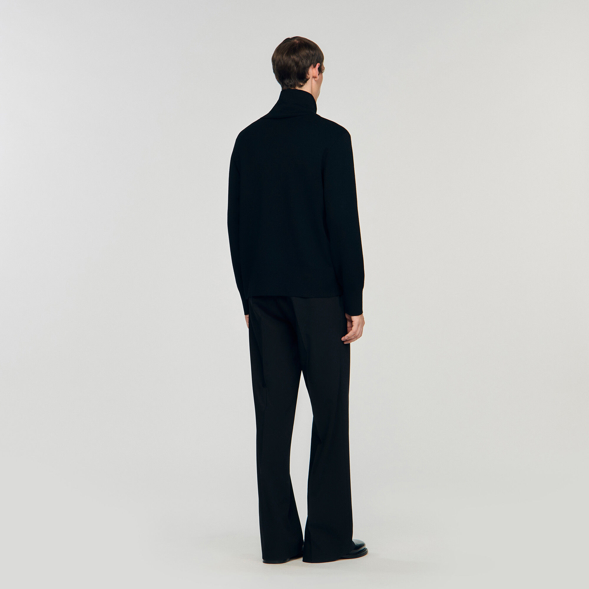 ZIP-UP WOOL CARDIGAN - 5