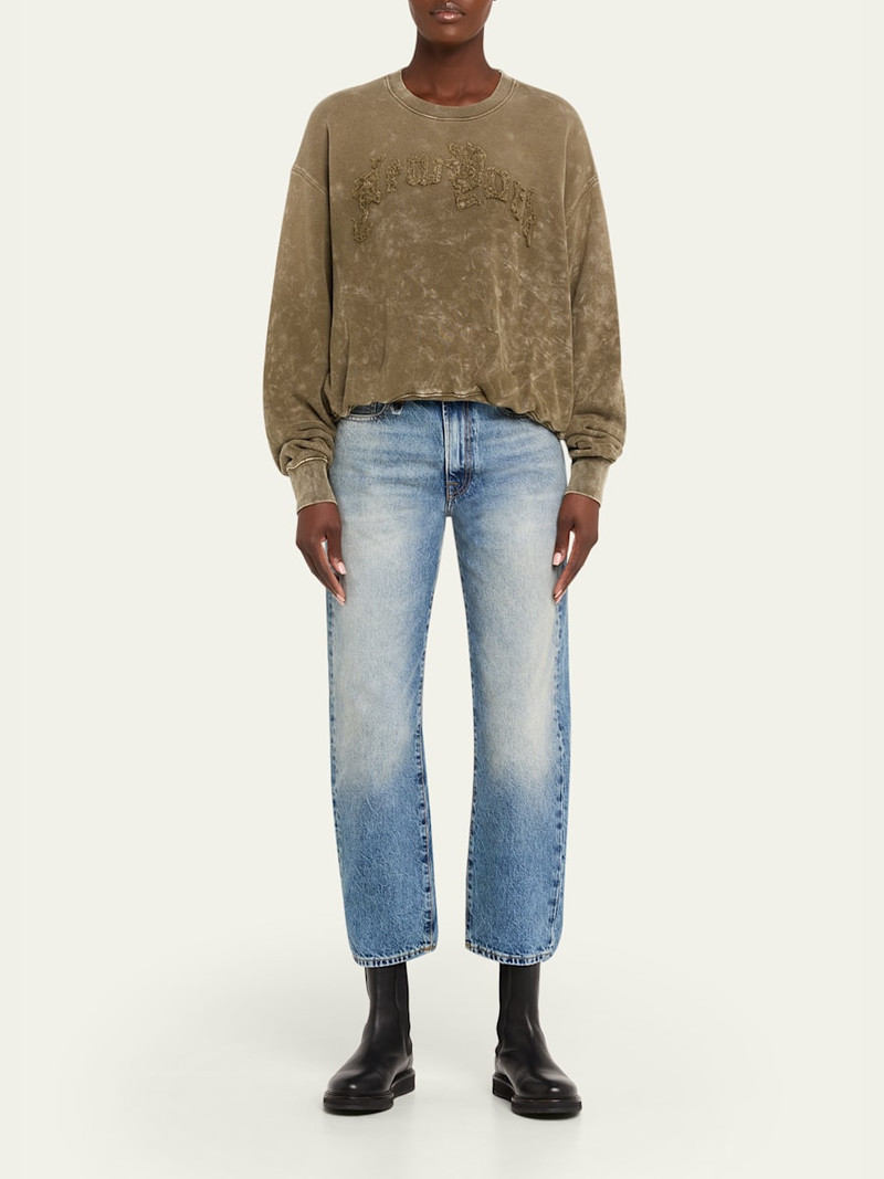 R13 New York Balloon Crewneck Sweatshirt outlook