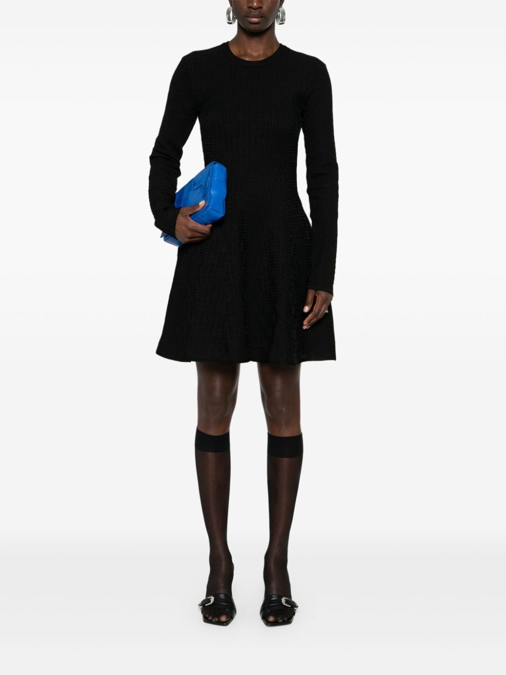 4G jacquard mini dress - 2