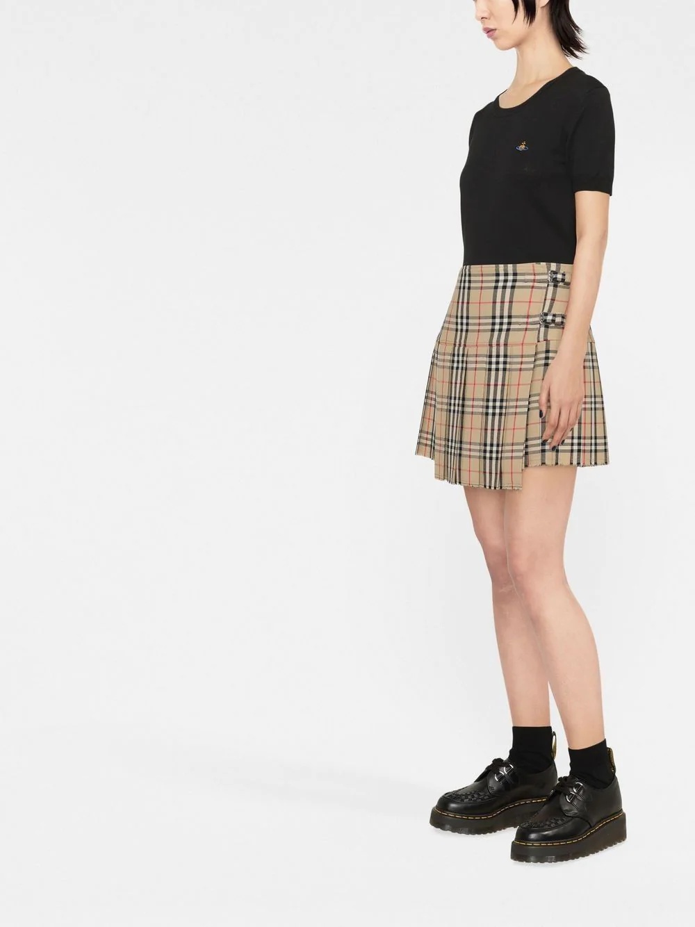 Orb-embroidered knitted top - 3