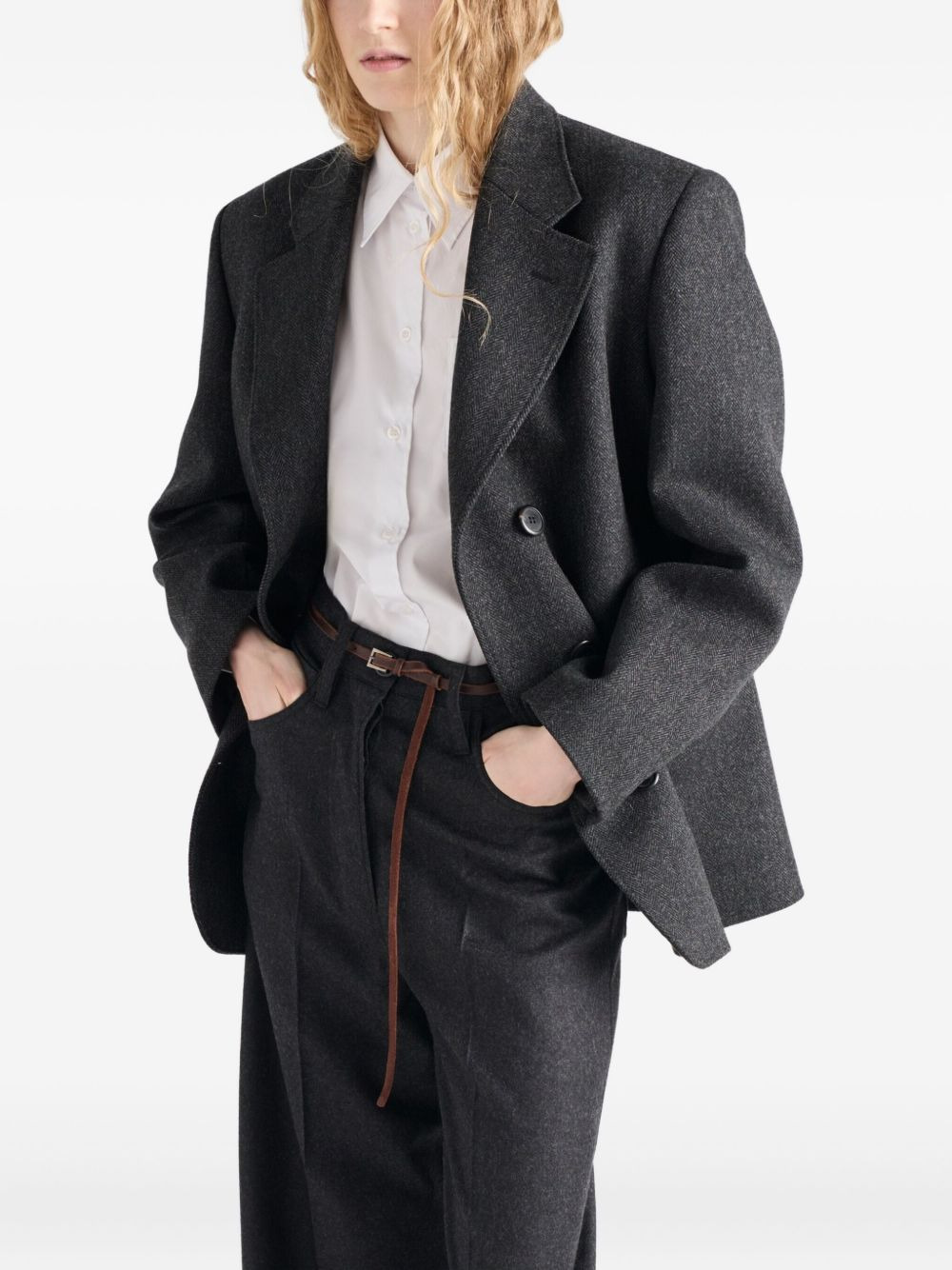 embroidered patch pocket shirt - 3