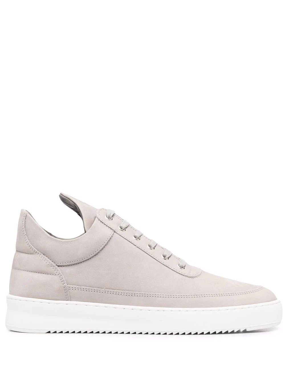 leather high-top sneakers - 1
