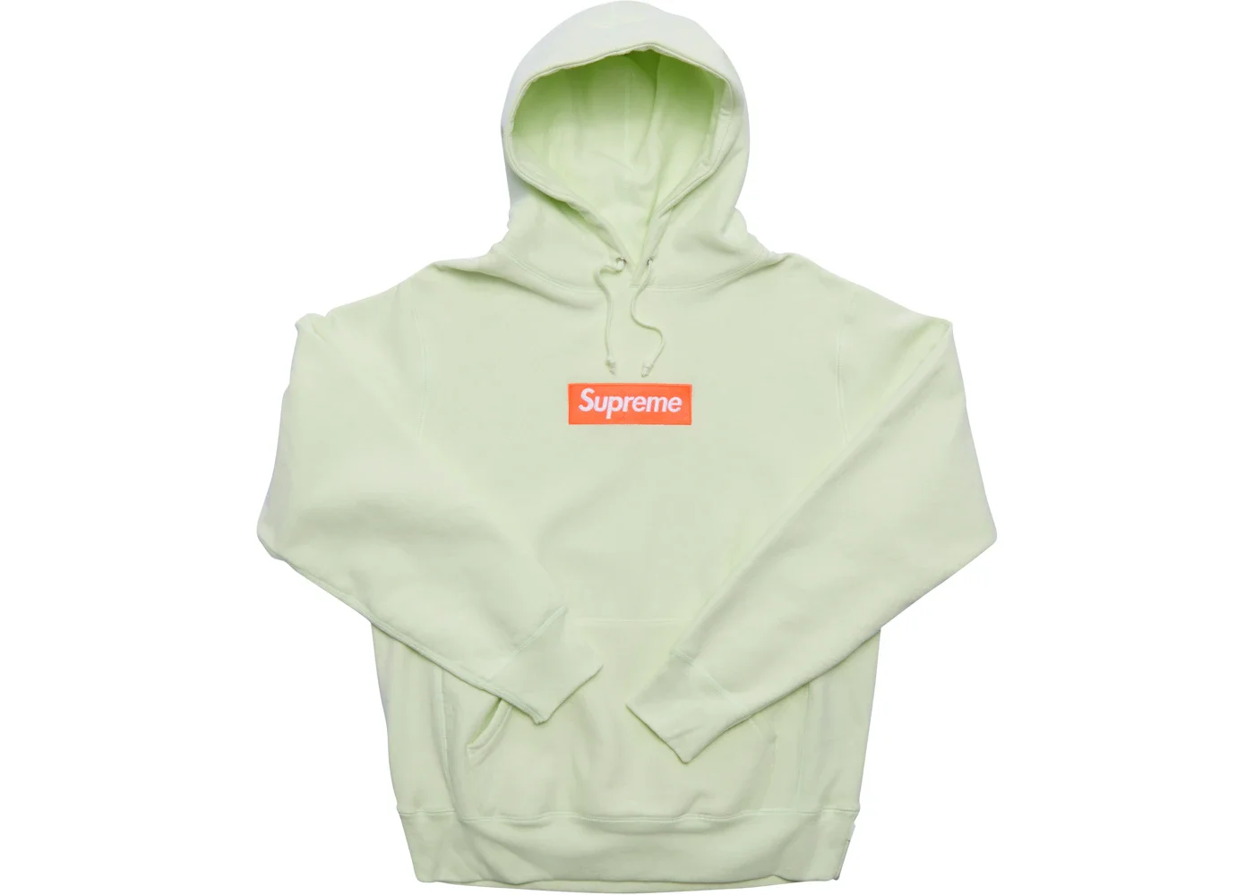 Supreme Box 로고 후드 스웨터 Pale Lime (FW17) SP-FW17SW02-PL - 1