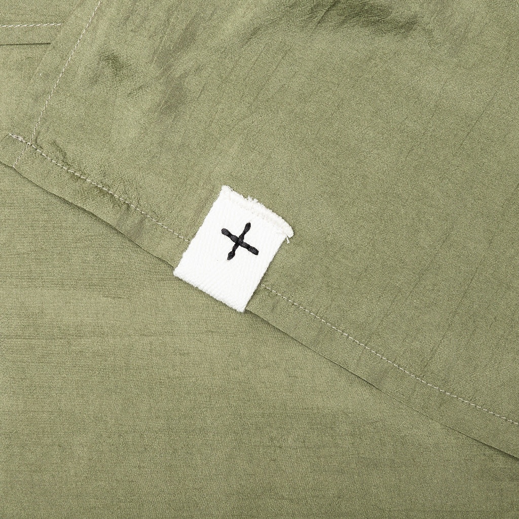 SILK AND NYLON SHIRT - GRASSHOPPER - 5