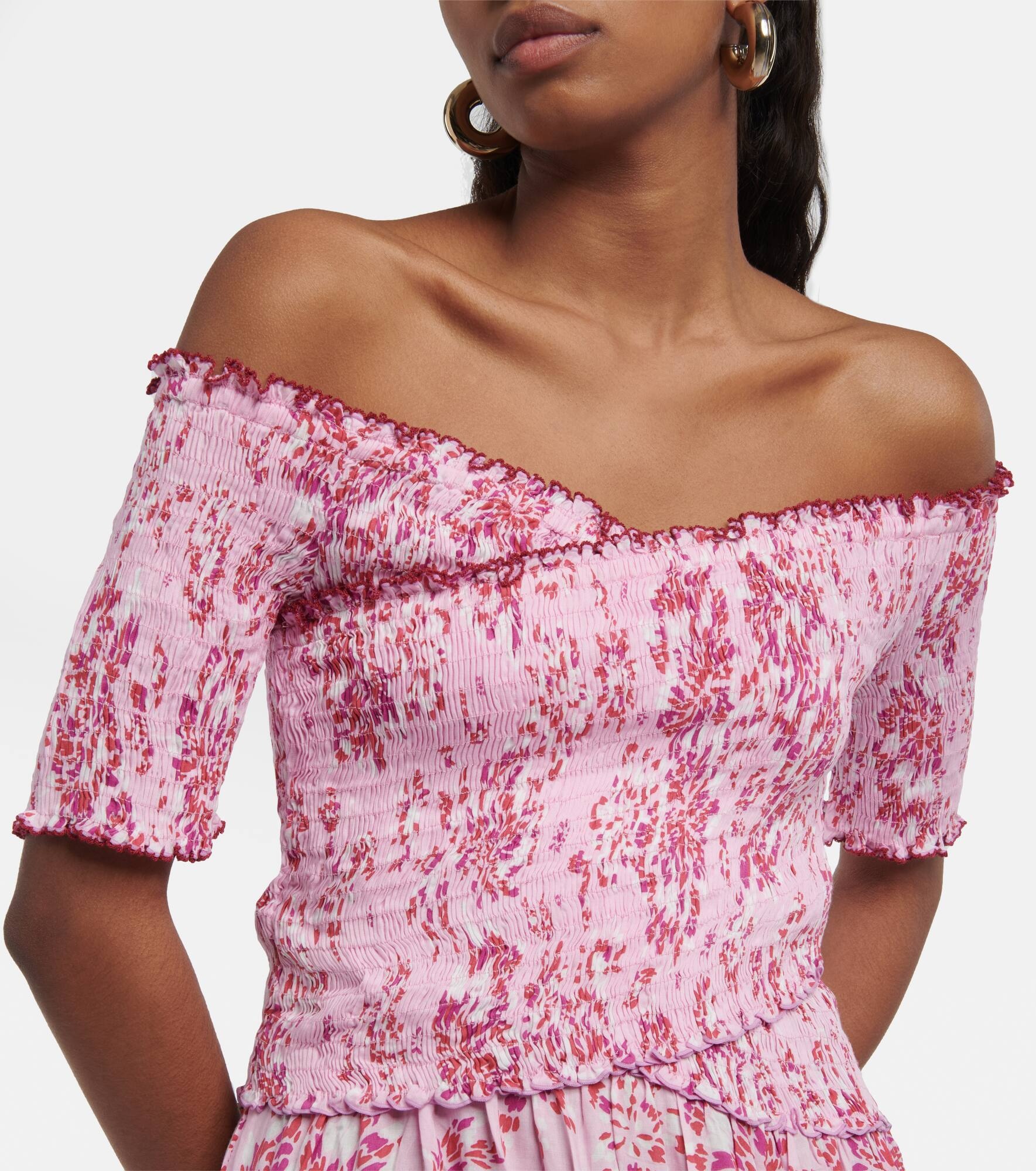 Soledad printed minidress - 4