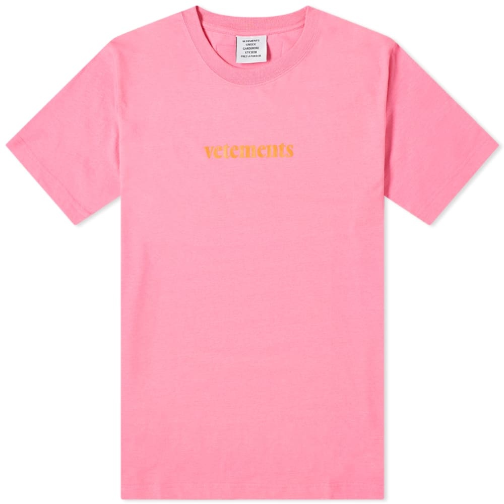 VETEMENTS Logo Tee - 1