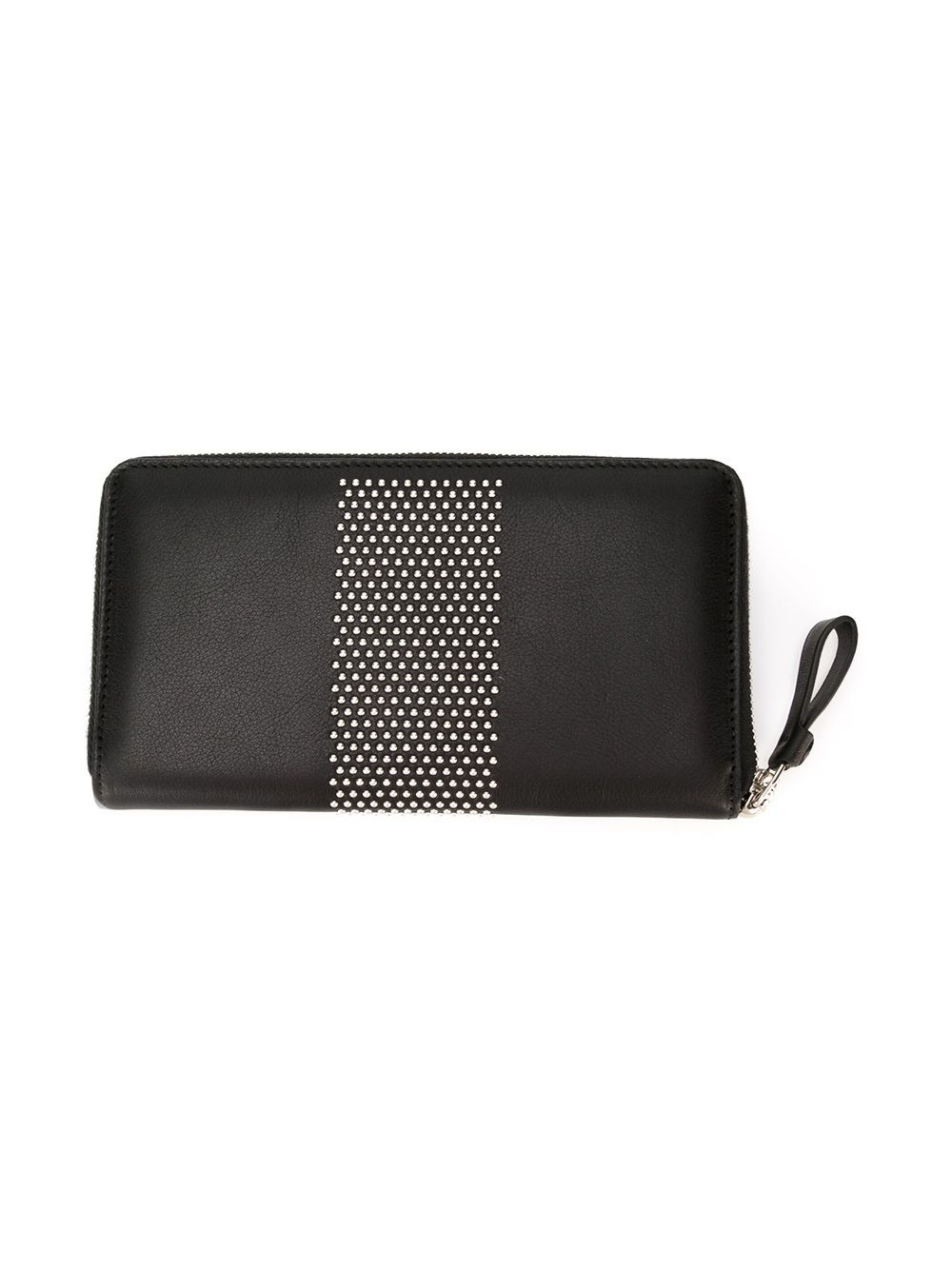 studded zip around wallet - 2