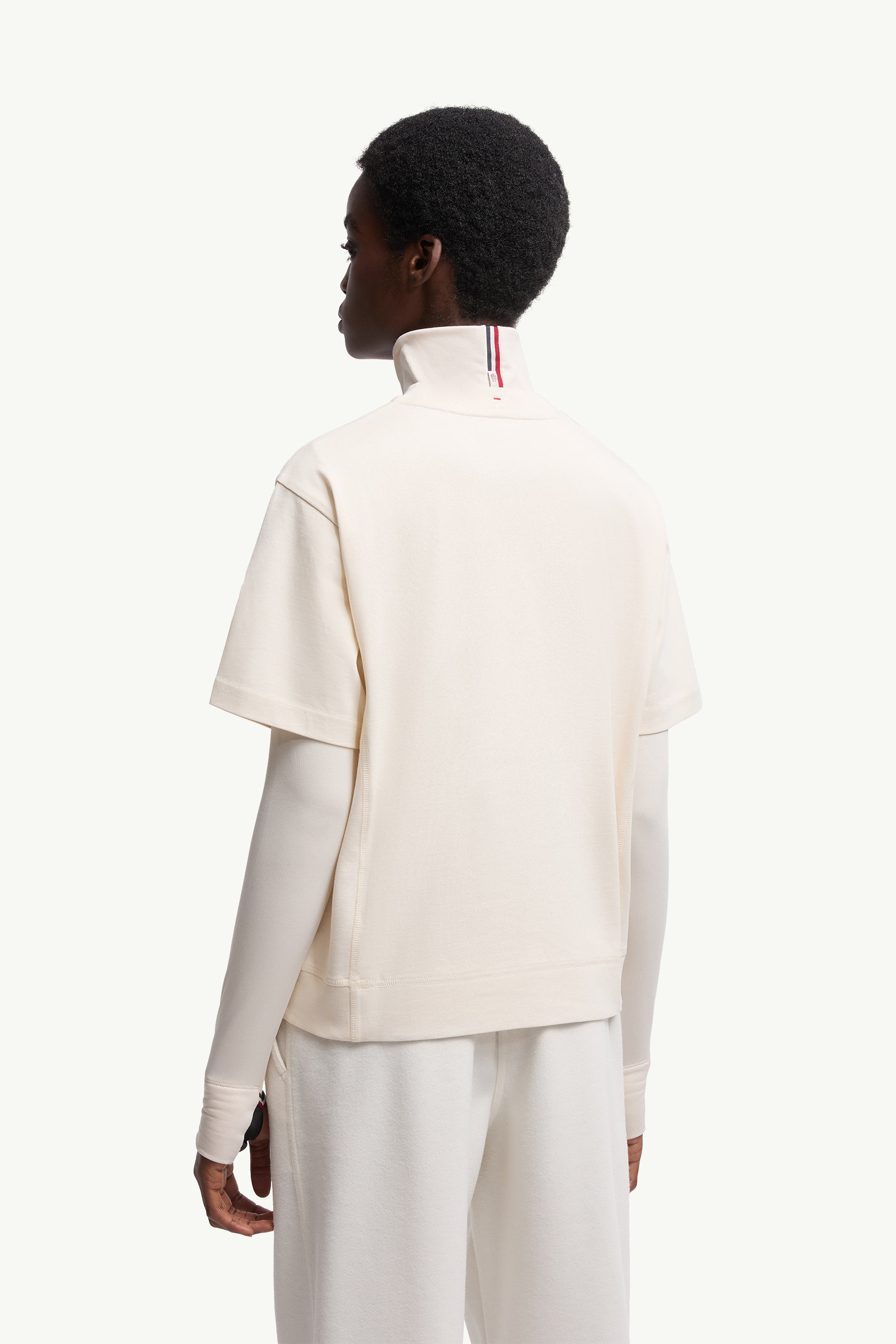 Embossed Logo Cotton T-Shirt - 5