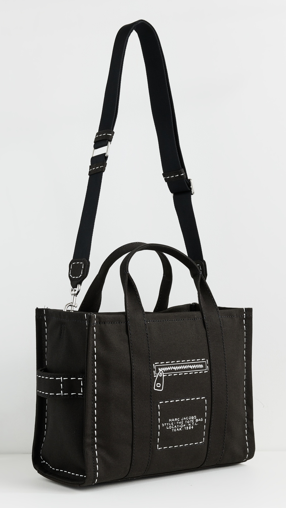 The Trompe L'Oeil Cargo Canvas Medium Tote Bag - 3