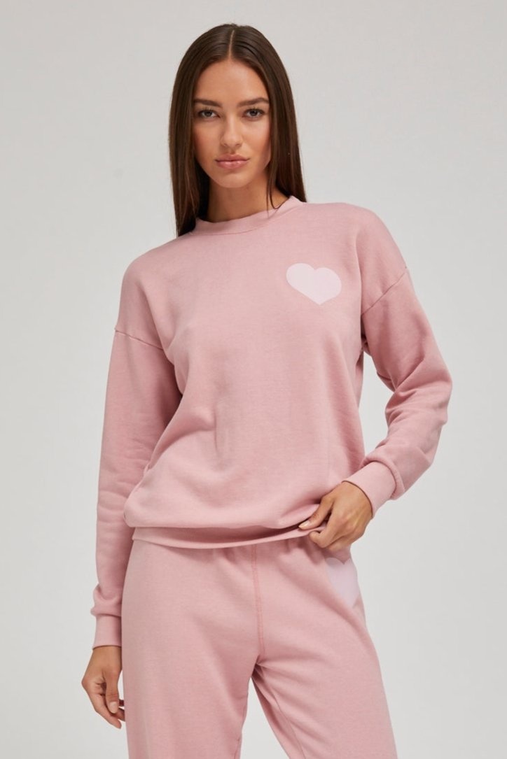 CAMELIA HEART SWEATSHIRT - 1