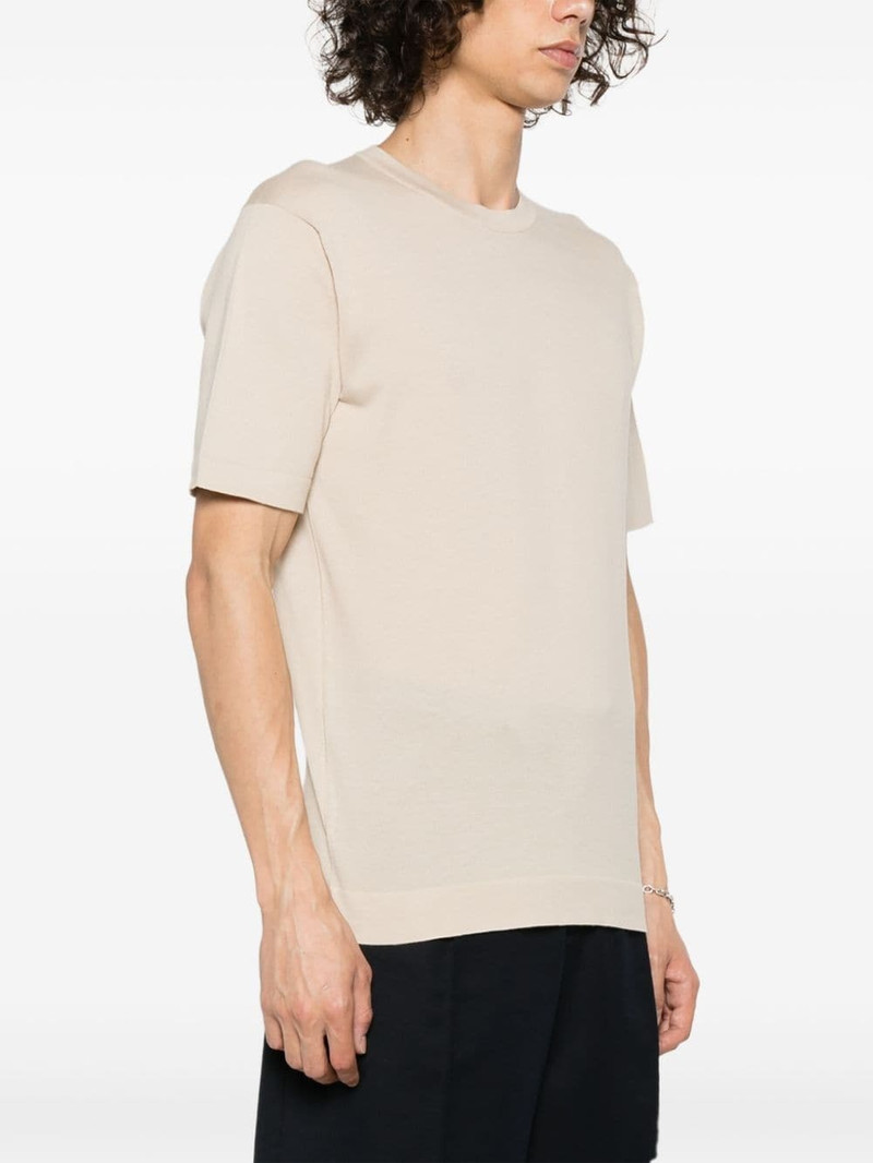 fine-knit cotton T-shirt 3