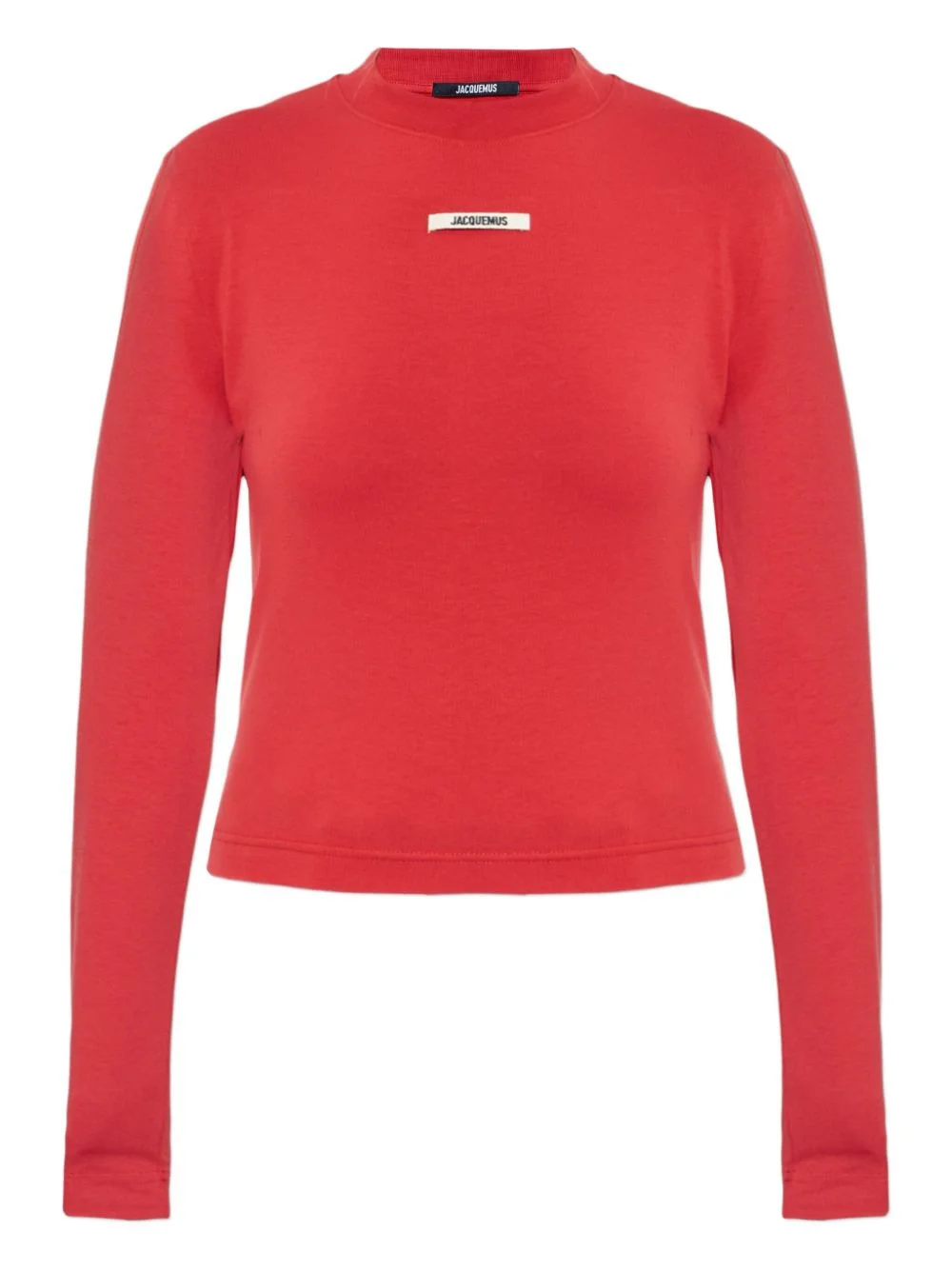 logo-patch long-sleeve T-shirt - 1