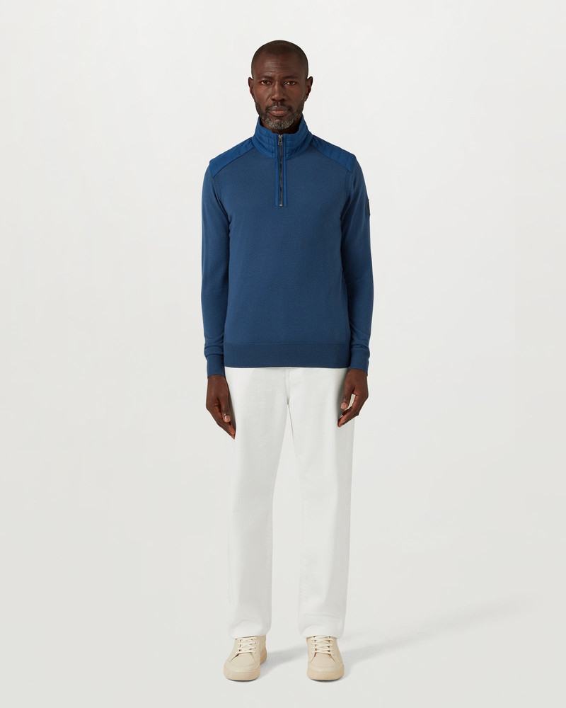 Belstaff KILMINGTON QUARTER ZIP JUMPER outlook