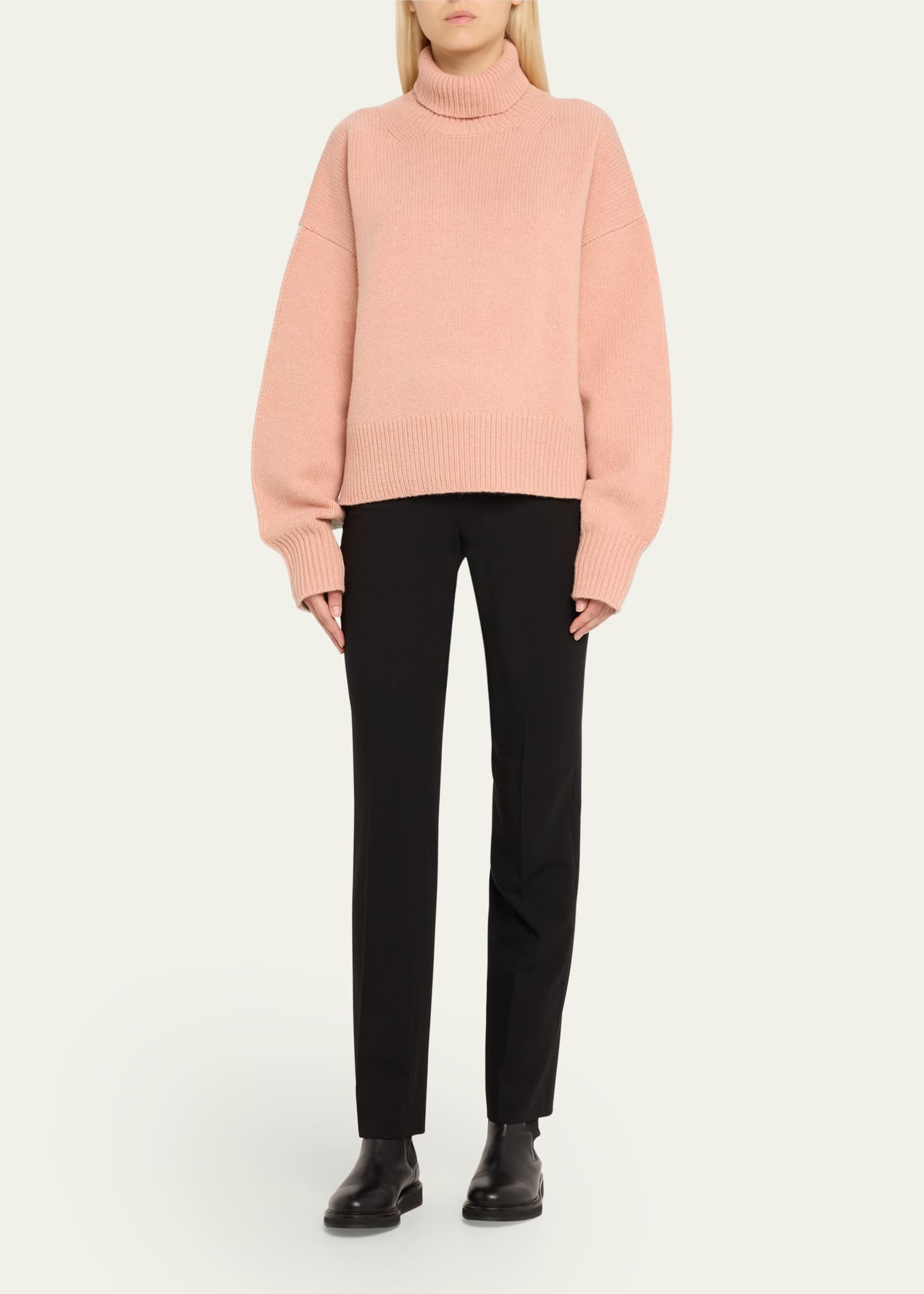 Wolfgang Colorblock Wool Turtleneck - 2