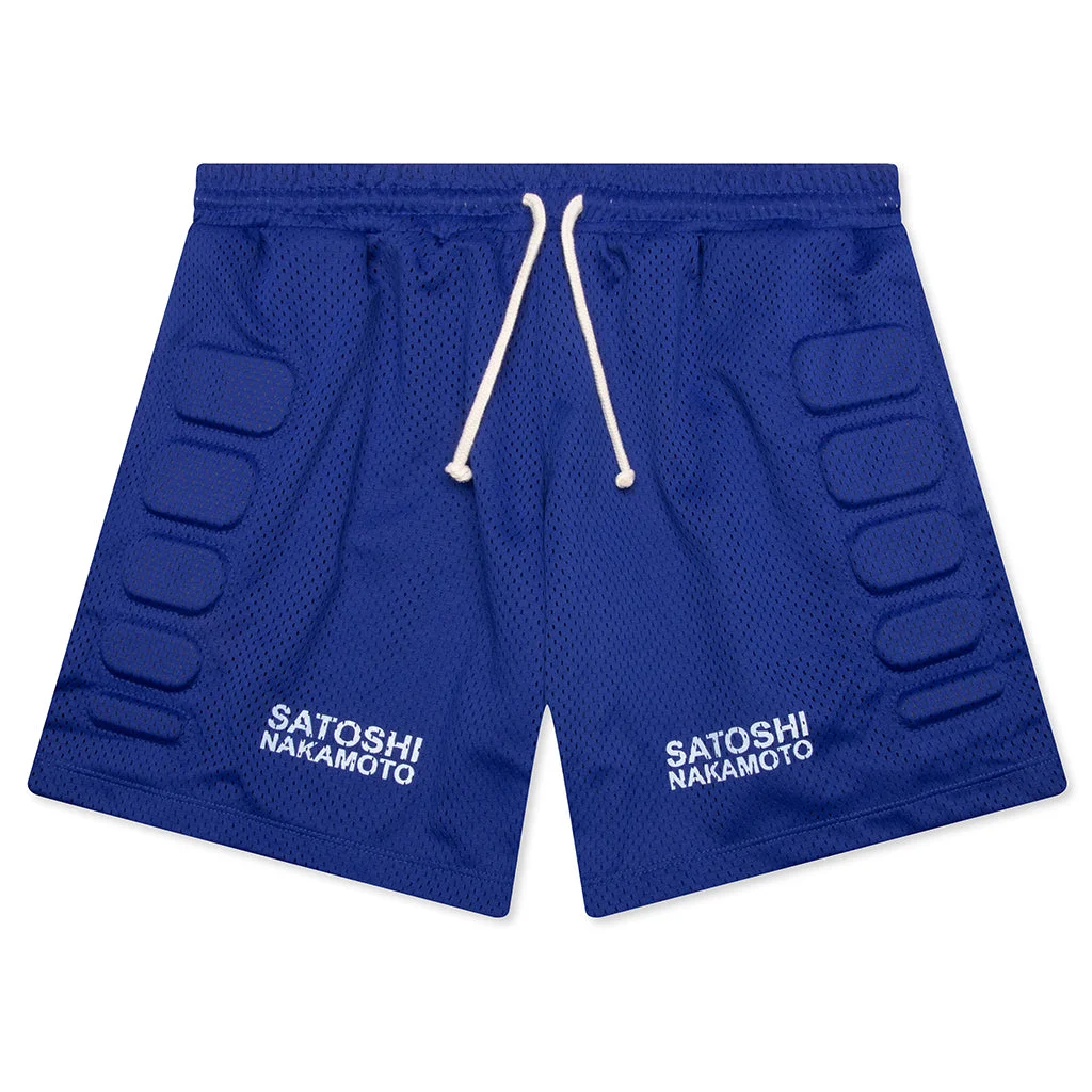 MESH MOTO SHORT - BLUE - 1