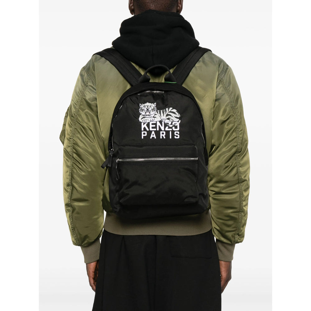 Kenzo Black Backpacks Men - 4